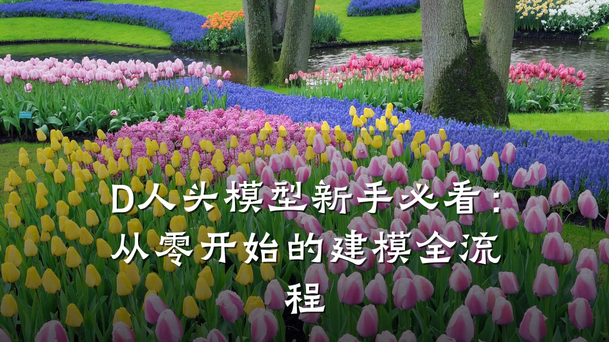 D人头模型新手必看:从零开始的建模全流程