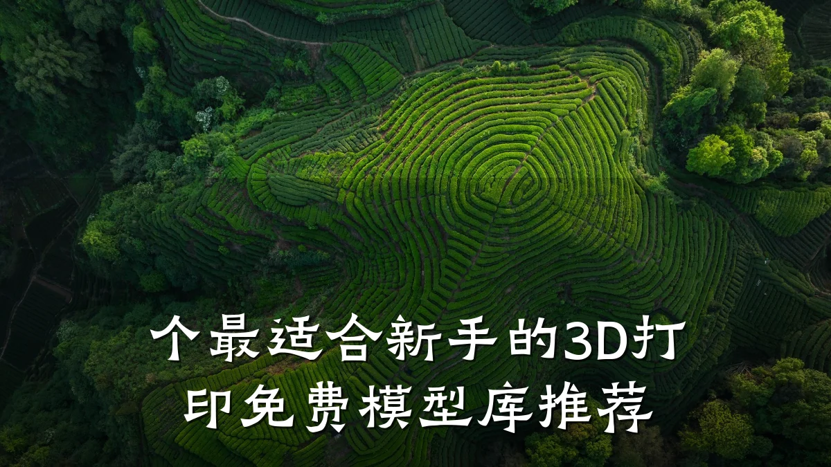 个最适合新手的3D打印免费模型库推荐