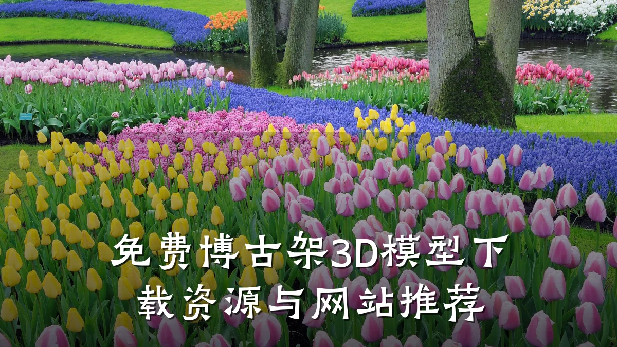 免费博古架3D模型下载资源与网站推荐