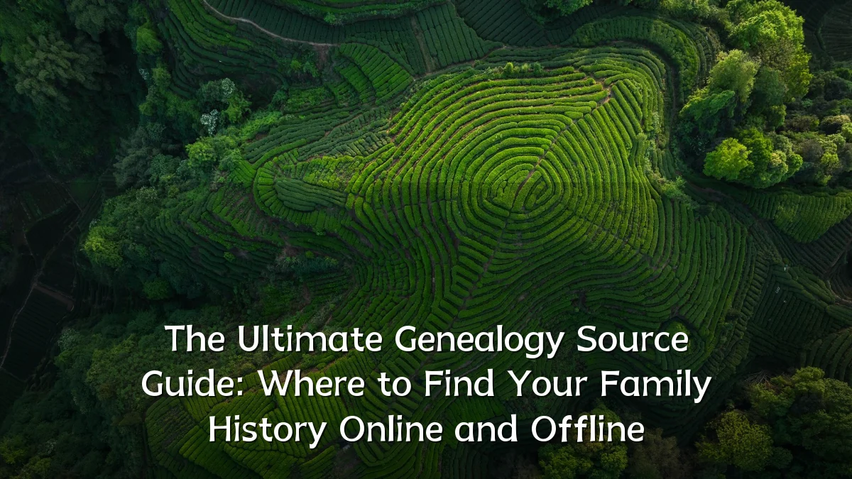 The Ultimate Genealogy Source Guide: Where to Find Your Family History Online and Offline